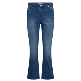 Ivy Copenhagen Johanna Cropped Kick Flare Jeans Wash Orig. Tenerife, Denim Blue